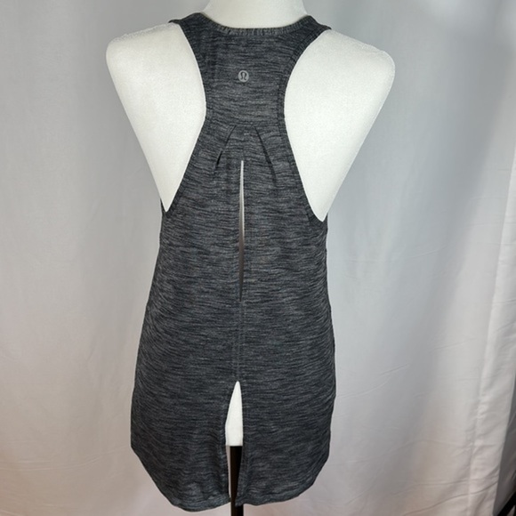 Lululemon Heathered Black Salute the Sun Tank Top - Picture 5 of 6